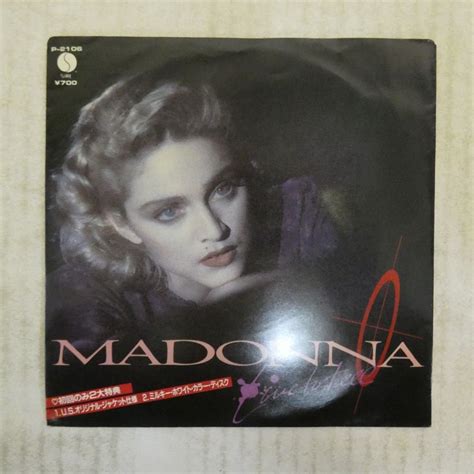 Yahooオークション 47043608 【国内盤7inchwhite Vinyl】madonna