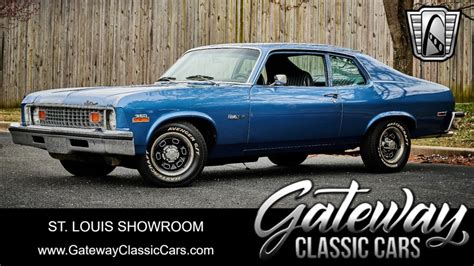 1973 Chevrolet Nova Coupe Gateway Classic Cars St Louis 9272 Youtube