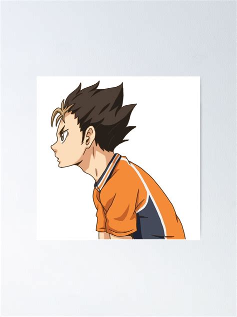 Haikyuu Nishinoya Yuu Sticker Poster For Sale By H0llydays Redbubble