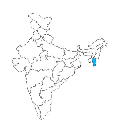 Mizoram State In India 3