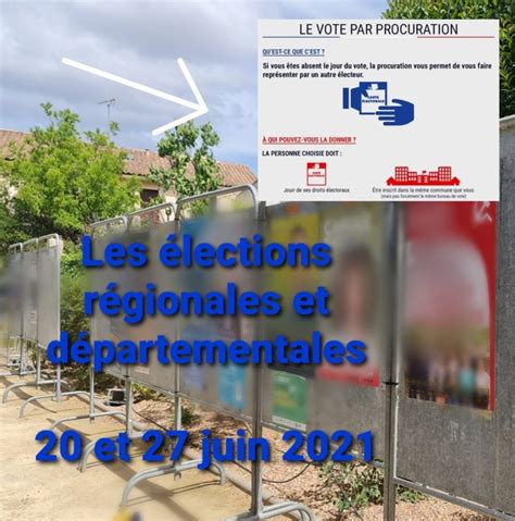 Elections Des Et Juin Comment Voter Par Procuration