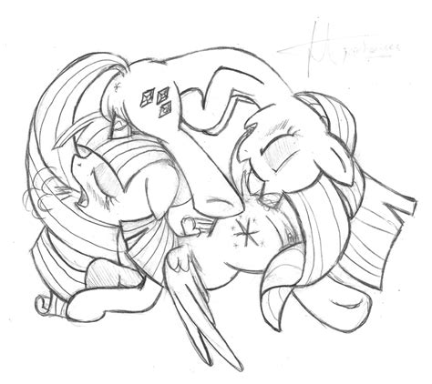 Rule 34 2013 Alicorn Anal Anus Blush Closed Eyes Cutie Mark Duo