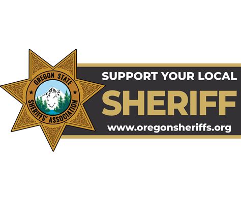 OSSA Bumper Sticker (2-pack) – Oregon State Sheriffs' Association