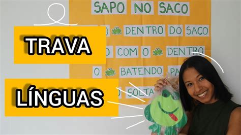 Atividade Pronta Trava L Ngua A Arte De Ensinar E Aprender