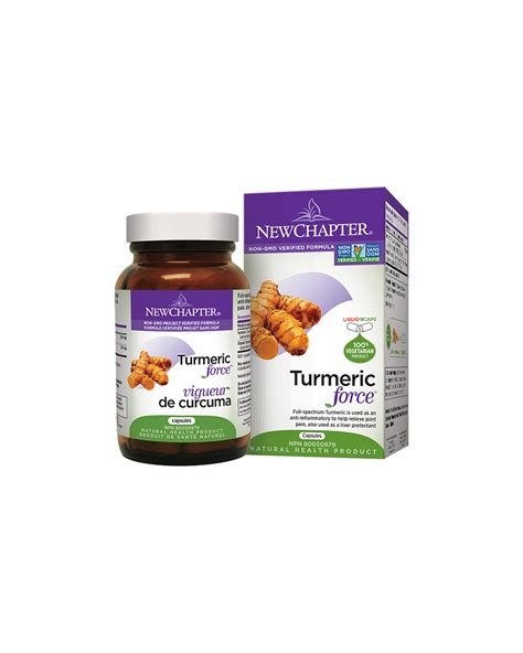 New Chapter New Chapter Turmeric Force 30 caps - Vitamin King - Sports ...