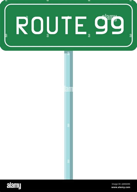 route road sign Stock Vector Image & Art - Alamy