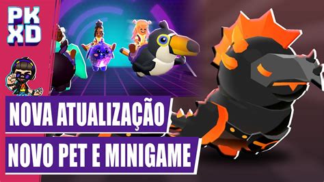 PK XD CHEGOU NOVO MINIGAME NOVO PET NOVA ATUALIZAÇÃO SPOILER