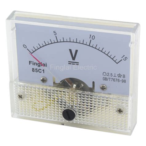 Analog Voltmeter And Ammeter