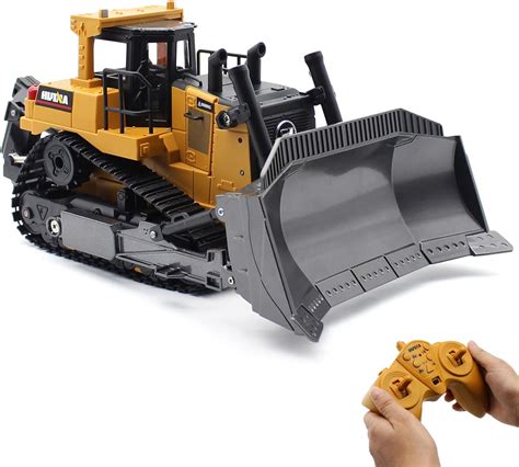 Dollox Remote Control Bulldozer 116 Rc Front Loader Tractor Toy 24ghz