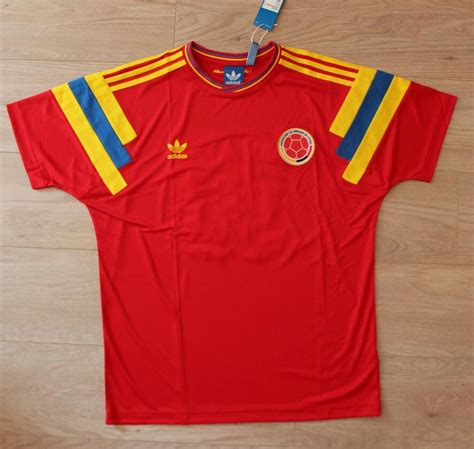 Colombia 90 Retro Football Shirts Football Shirts Football Tops