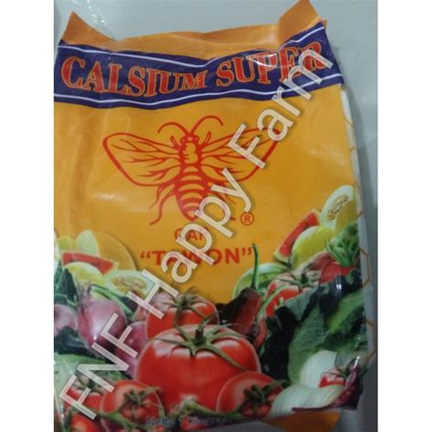 Jual Pupuk Calsium Kalsium Super Cap Tawon Isi Kg Shopee Indonesia