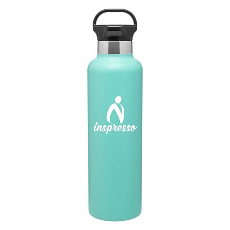 H2go Matte Mint Ascent Stainless Steel Bottle 25 Oz Thermal Bottle