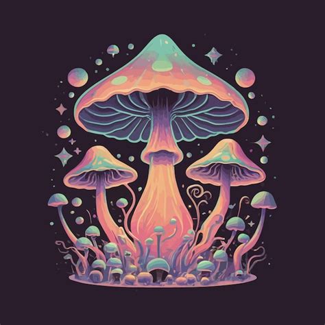 Premium Vector Mushroom Illustration