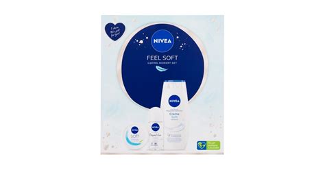 Nivea Feel Soft Darilni Set Gel Za Prhanje Creme Soft Ml