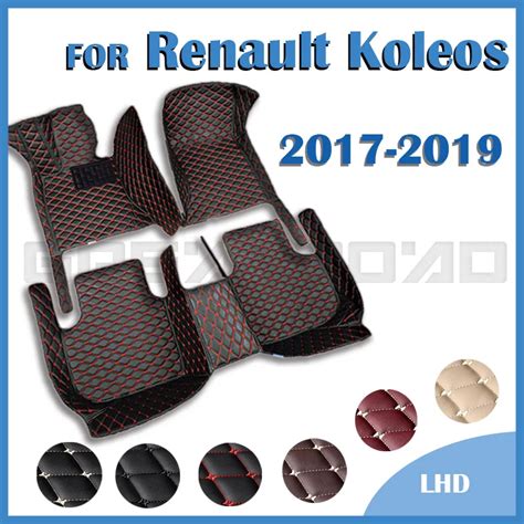 Car Floor Mats For Renault Koleos Custom Auto Foot Pads