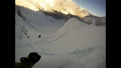 Per And Jk Skiing Alpental Backcountry Youtube