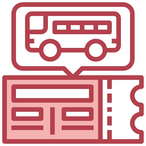 Bus ticket - Free transport icons