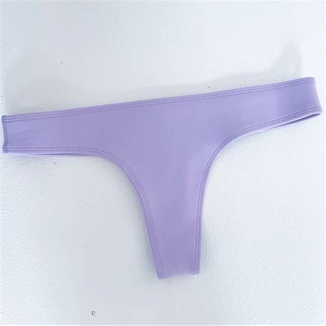 Hoaka Swim Hoaka Neoprene Low Cut Bikini Thong Swim Bottoms S Poshmark
