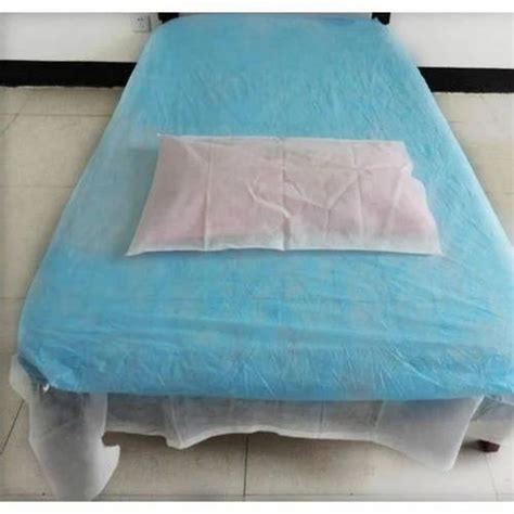 blue hospital disposable bad sheet  rs piece  palanpur id