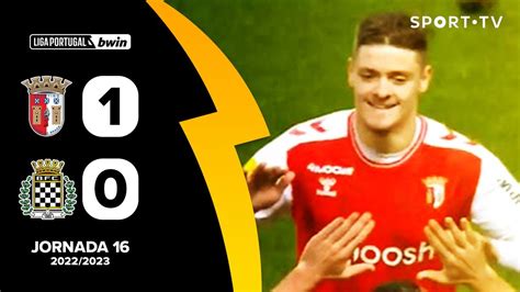 Resumo SC Braga 1 0 Boavista Liga Portugal Bwin SPORT TV YouTube