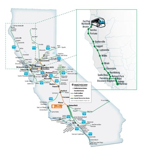 Amtrak Travelers From Martinez To Arcata Now Have Bus Only Option