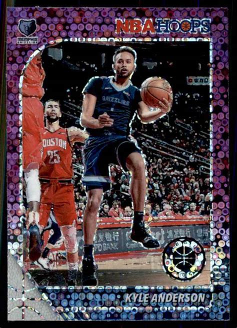 2019 20 Hoops Premium Stock Prizms Purple Disco Kyle Anderson 275 EBay