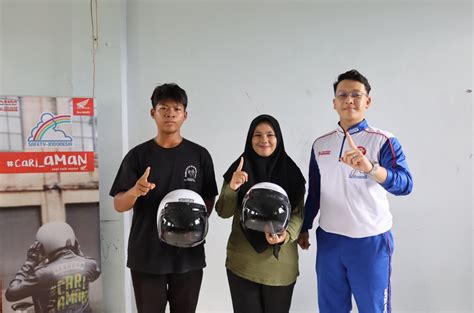 Trio Motor Gelar Edukasi Safety Riding Untuk Siswa Paskibraka Smkn