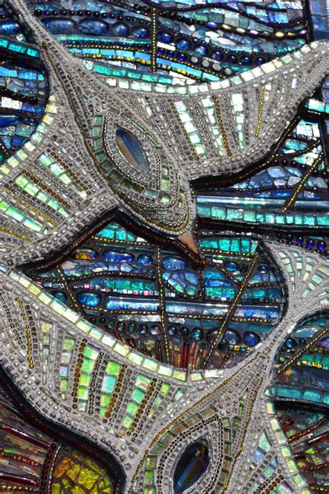 Никки Элла Уитлок (Nikki Ella Whitlock) .Мозаики из битого стекла ...