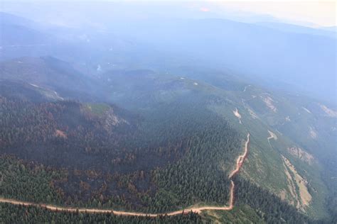 The Purpose Of Test Ignitions On The Connell Ridge Wildfire Bc