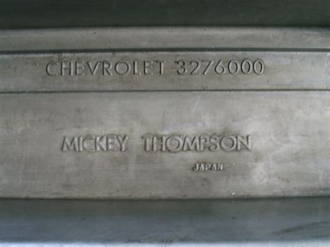 Vintage Mickey Thompson Mt Chevy Sbc Small Block Chevy Valve Covers