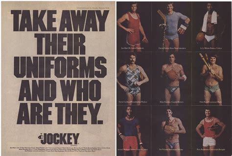 Original Jockey Underwear W Pete Rose Jim Palmer More Vintage