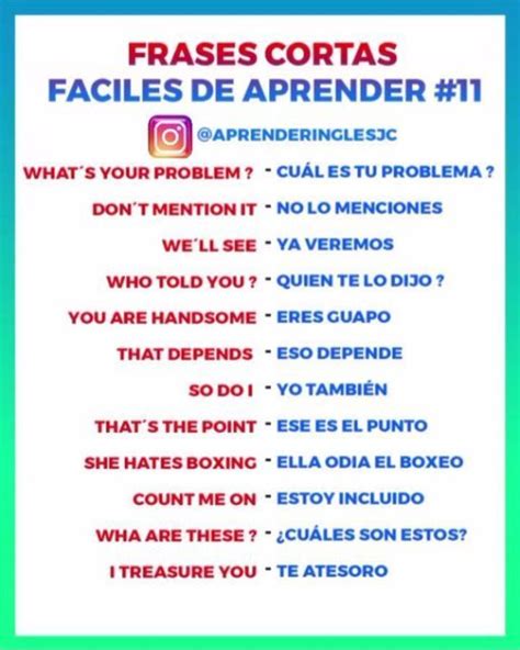 A Sign That Says Frases Cortas Faciles De Aprender 11