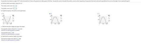 Solved A projectile is launched at an angle of 30° to the | Chegg.com 