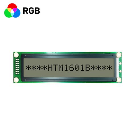 1x16 Character Lcd Display Fstn Rgb Backlight Arduino 1601b