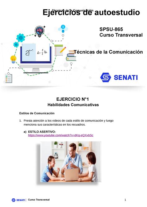 Spsu Ejercicio T Spsu Curso Transversal T Cnicas De La