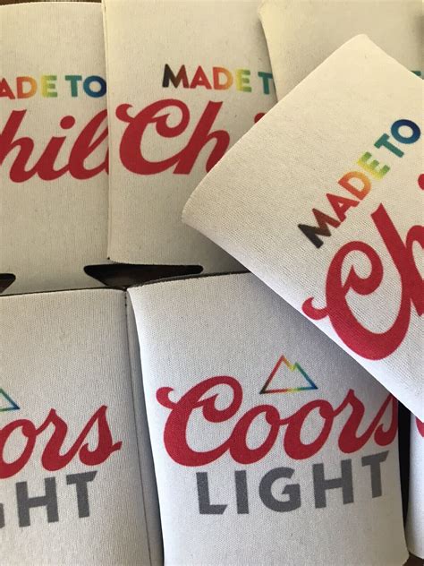 10x Coors Light Koozie Pride Month Rainbow Gay Lot Of 10 Coosie Beer