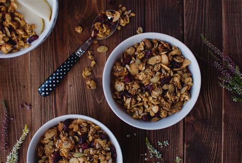 Dyniowa granola z nasionami chia Czekoladą Utkane