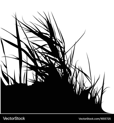 Grass Silhouette SVG