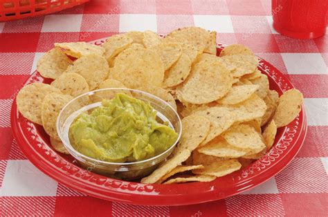 Guacamole and chips — Stock Photo © MSPhotographic #11967586