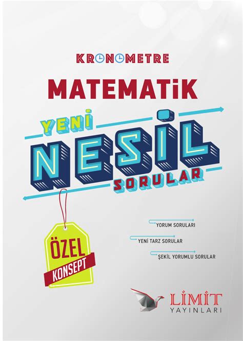 Limit Yeni Nesil Matematik Soruları PDF