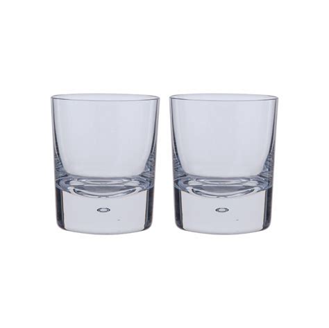 Dartington Crystal Exmoor Double Old Fashioned Tumbler Pair Havens