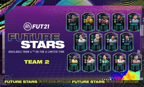 FIFA 21 Future Stars Team 2 De Future Stars Anunciado