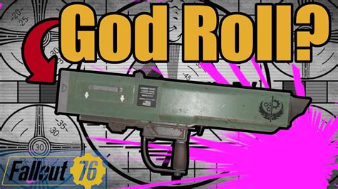 GOD ROLL Hellstorm Launcher Fallout 76 Weapon Spotlight YouTube