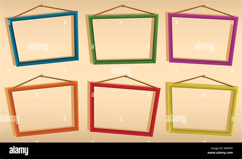 Wall Frames Cartoon Hi Res Stock Photography And Images Alamy