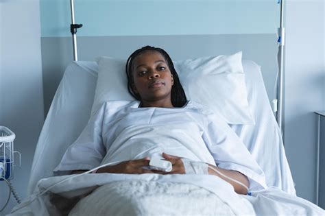 Premium Photo Portrait Of African American Female Patient With Braids