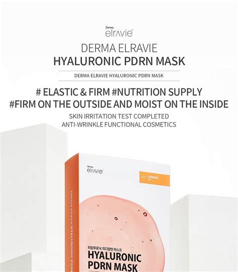 Buy Derma Elravie Hyaluronic PDRN Mask Set X24 Bulk Box In Bulk