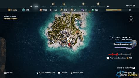 Ostracons Îles Des Pirates Soluce Assassins Creed Odyssey