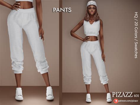 The Sims Resource Cropped Sweat Pants