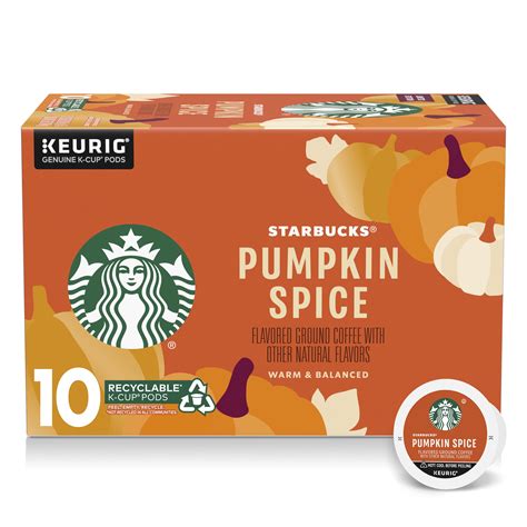 Buy Starbucks K Cup Coffee Podspumpkin Spice Flavored Coffee