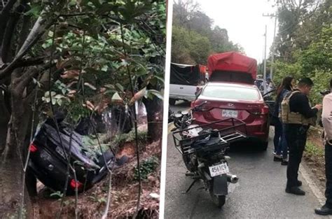 Brutal Carambola Deja Varios Heridos En La Tenancingo Toluca